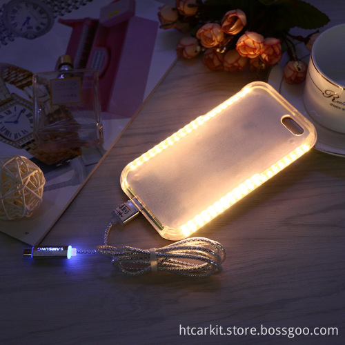 wholesale latest design high quality for iphone battery case with led light